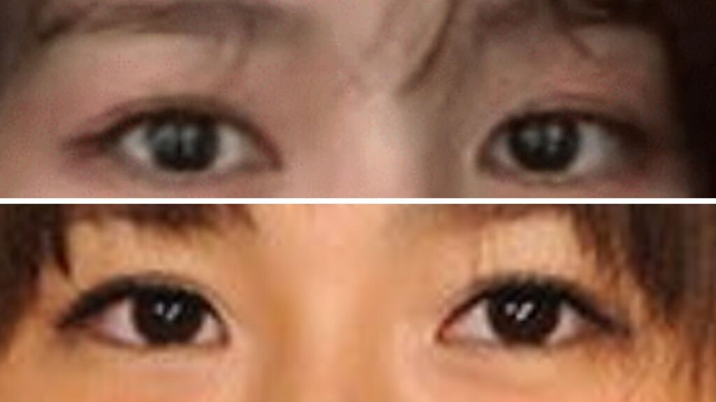 大口あづ記と観月あこ