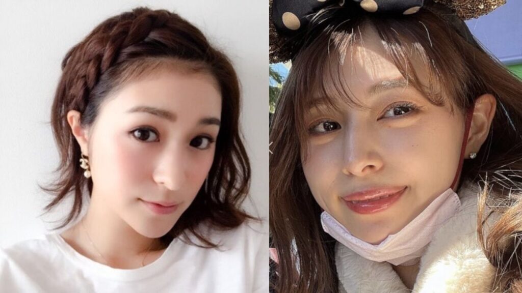 大口あづ記と観月あこ