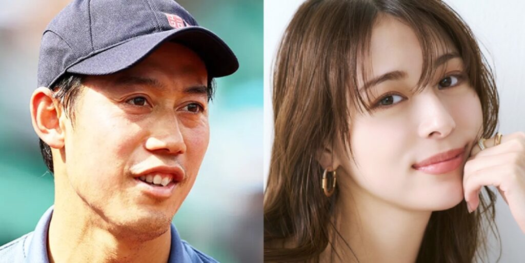 錦織圭と大口あづ記