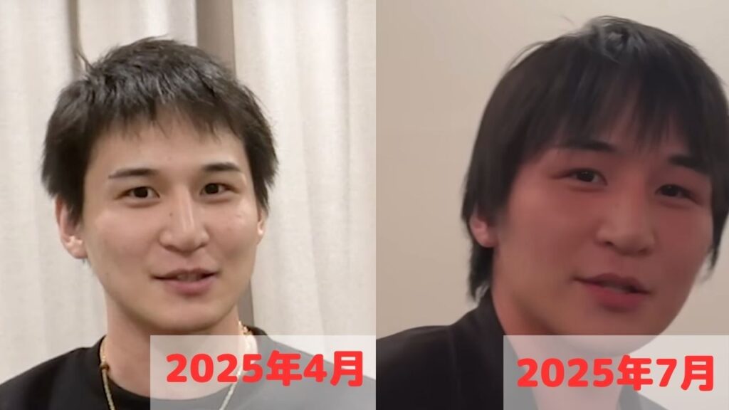 青笹寛史さんの画像比較