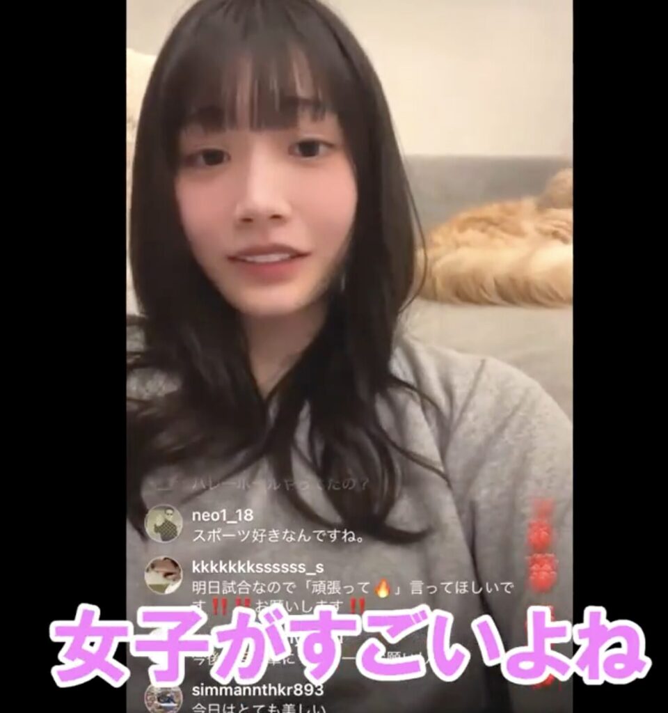 河北彩伽の匂わせインスタライブ