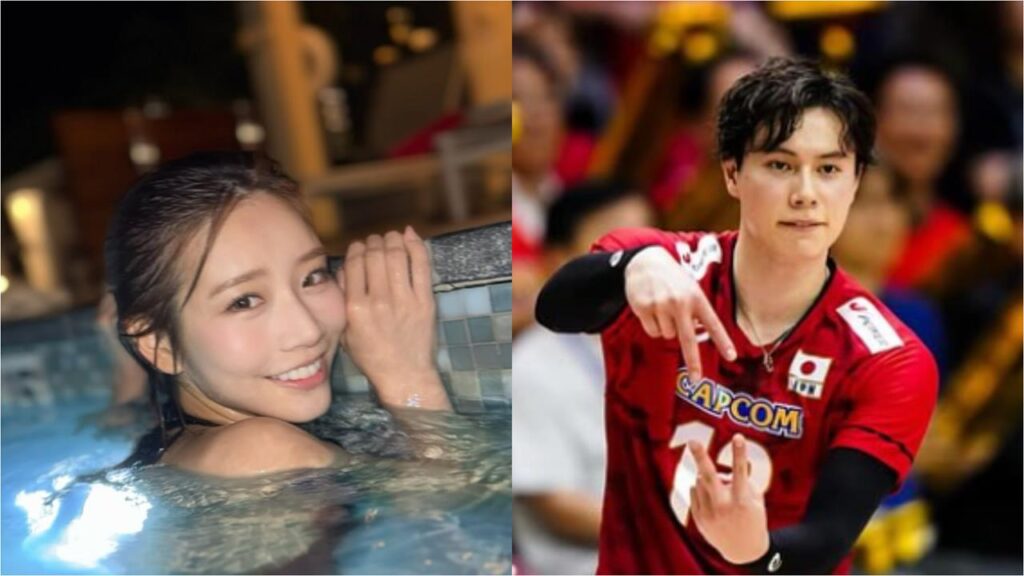 髙橋藍と河北彩伽